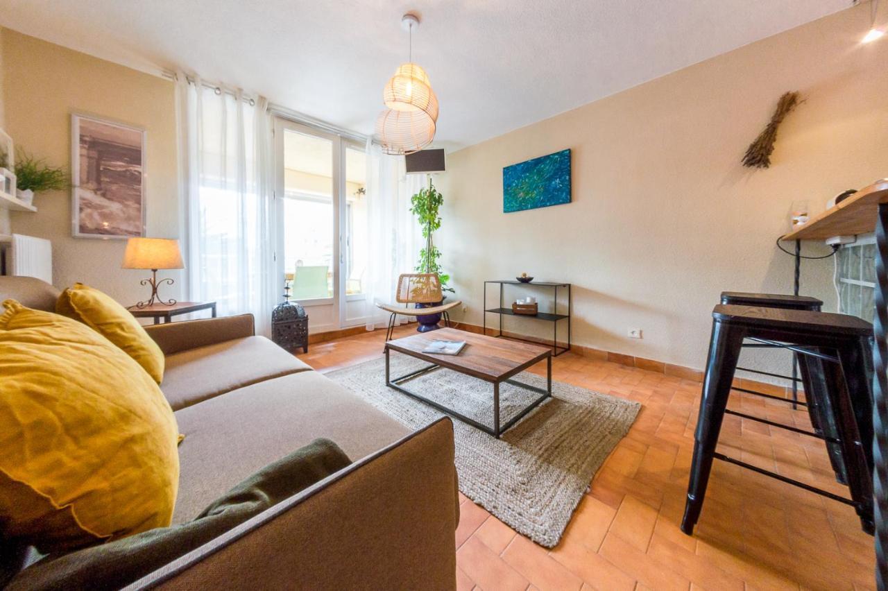 Retromirabeau "Cote Mer" - 29M2 - Lumineux - Terrasse Loggia - Vue Marina - Parking Securise - 2 A 3 Pers - Emplacement Top - Cheques Vacances Connect Груисан Екстериор снимка