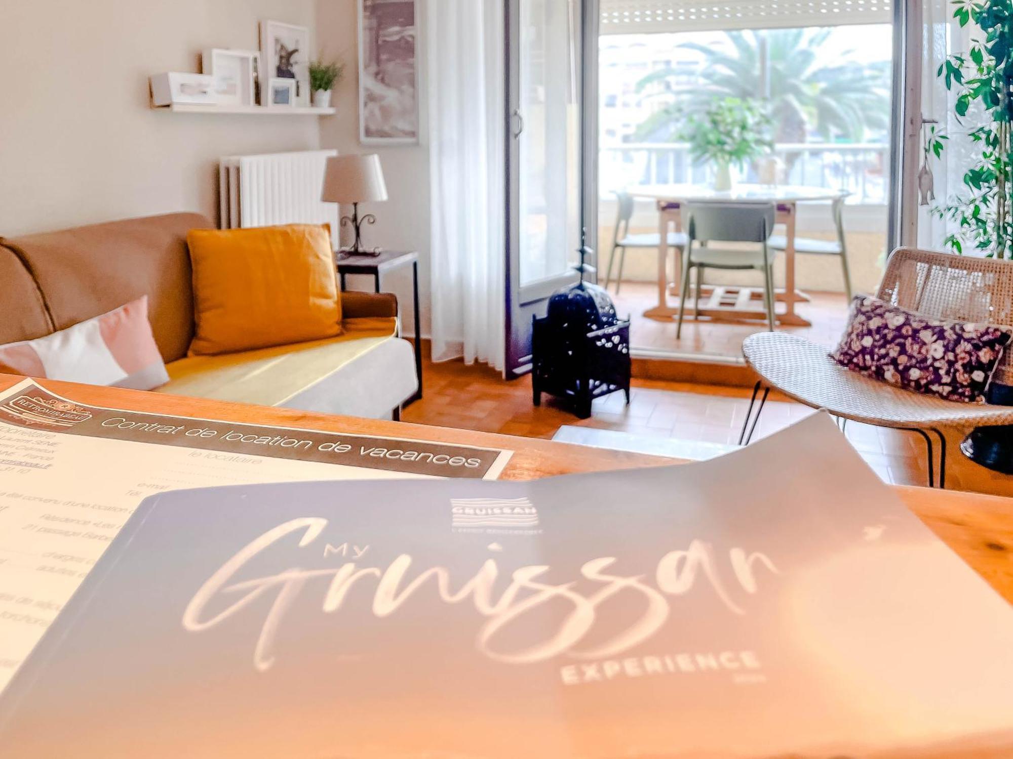 Retromirabeau "Cote Mer" - 29M2 - Lumineux - Terrasse Loggia - Vue Marina - Parking Securise - 2 A 3 Pers - Emplacement Top - Cheques Vacances Connect Груисан Екстериор снимка